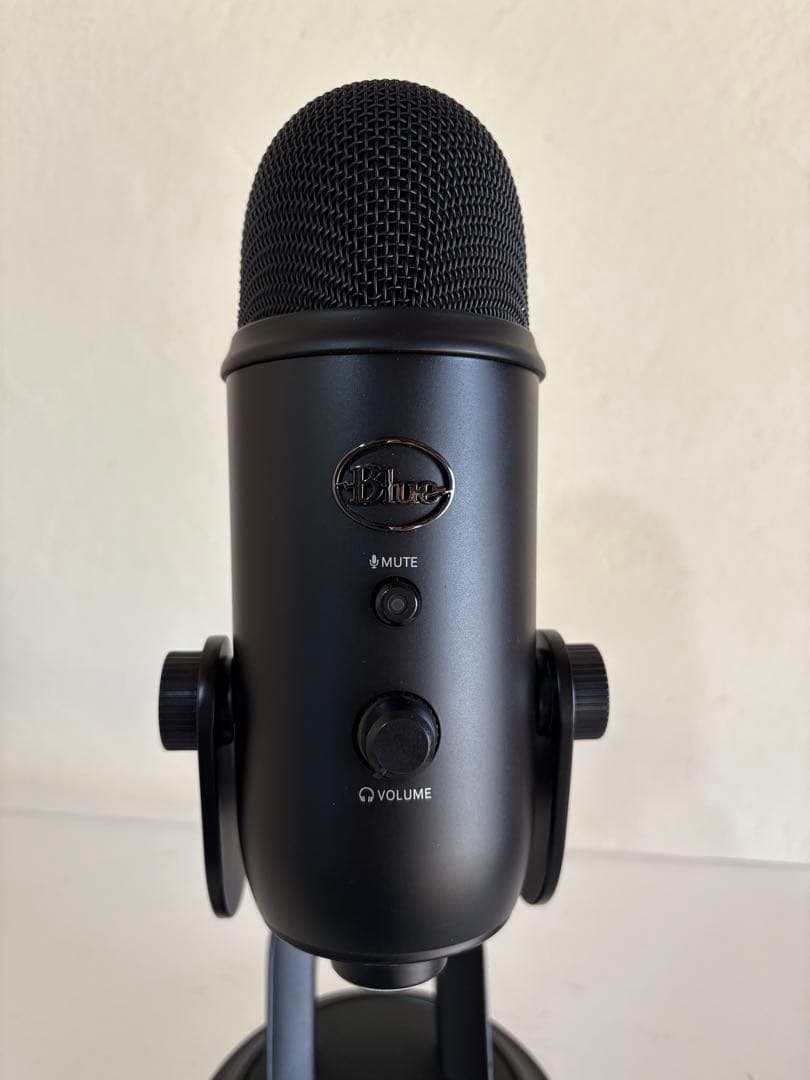 blue yeti USBコンデンサーマイク 美品 箱付き 即日発送