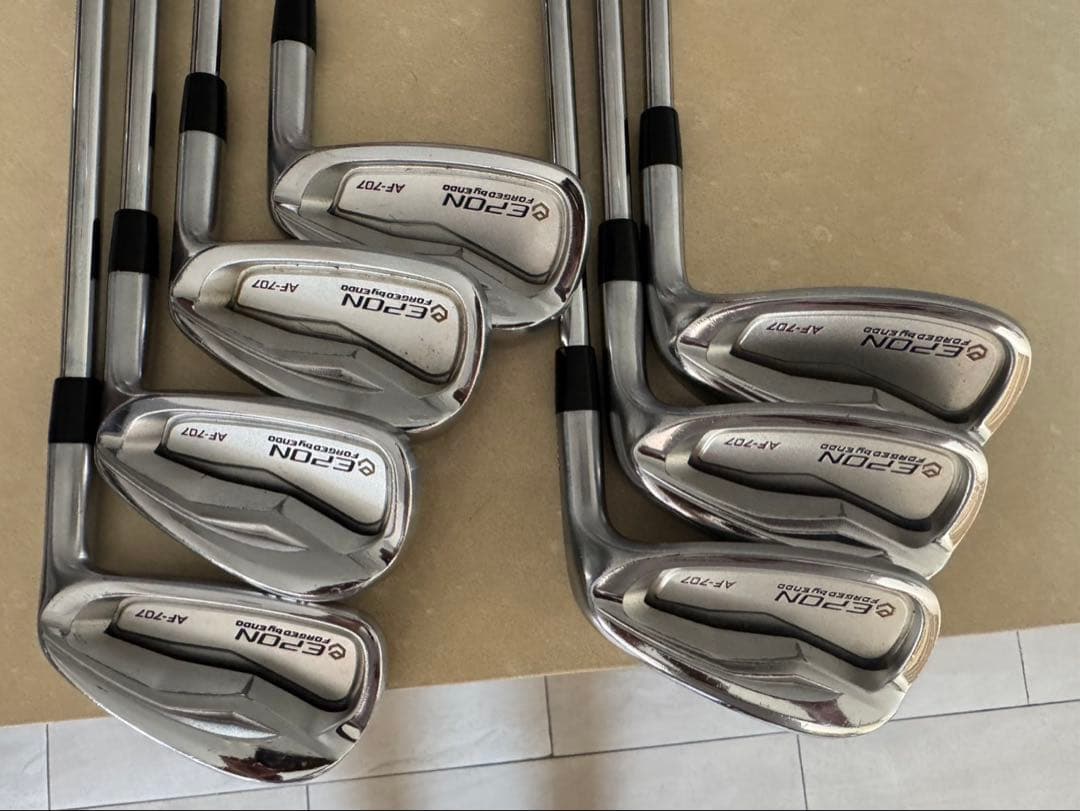 ★EPON エポン★ AF-707 ★5-9, PW, AW 7本セット