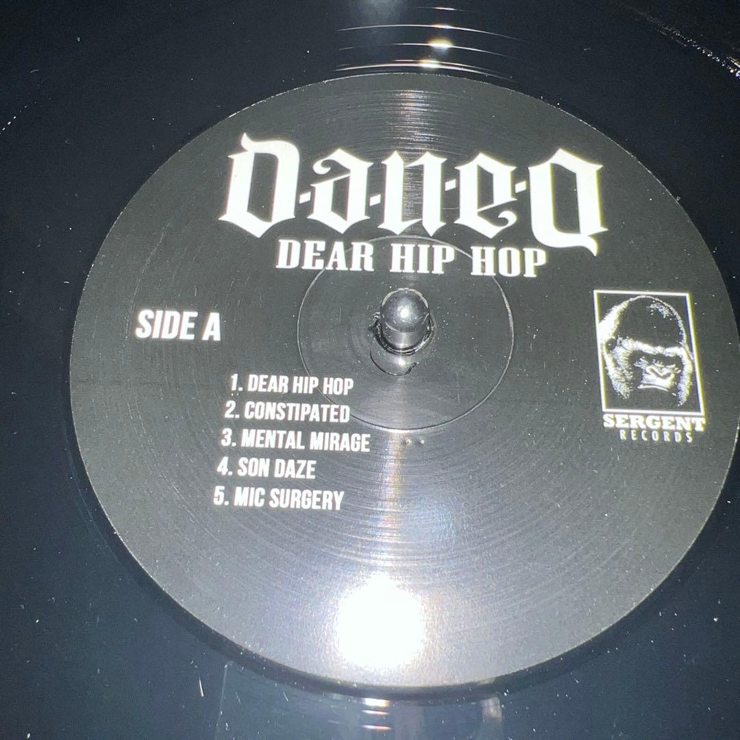 洋楽 DAN E O - LP DEAR HIP HOP