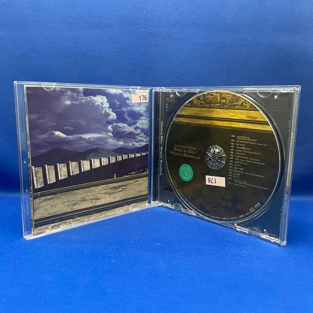 「進撃の巨人」Season1・2・3 合計3枚セット サントラ CD 澤野弘之