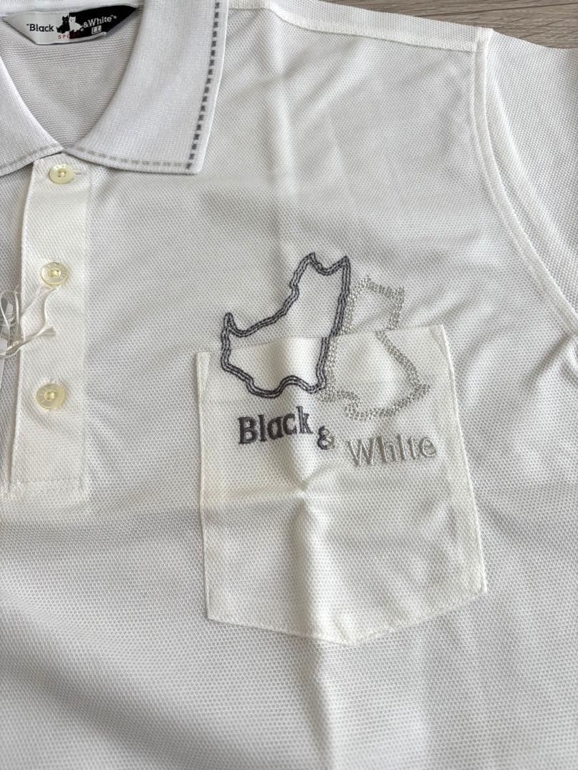 Black ＆ White 半袖シャツ 新品未使用LLサイズ