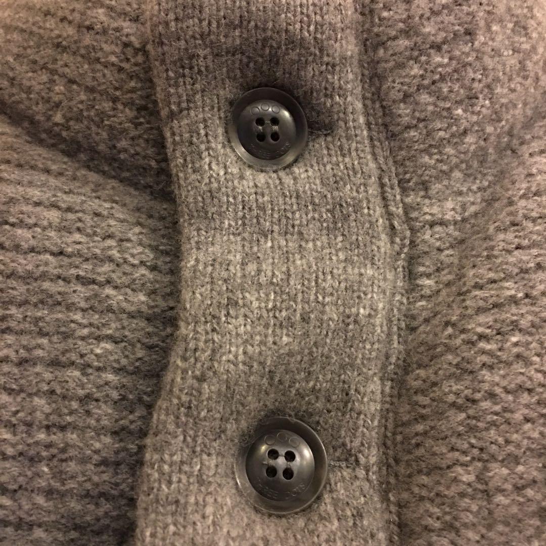 く*た様 THREE DOTS スリードッツ　カシミヤ混メンズ ダウンベスト グ