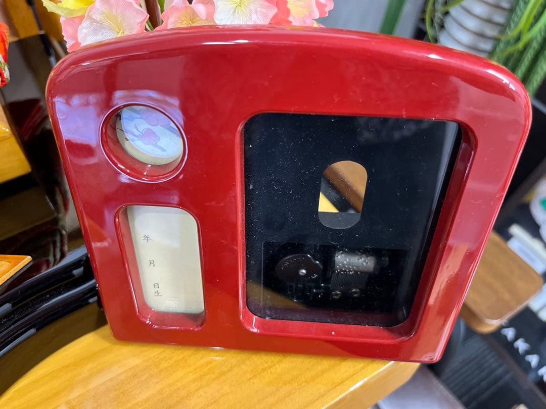久月　雛人形　親王飾り　雅　木目桐収納　極美品
