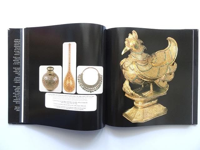 洋書◆金細工 美術工芸品写真集 本 ゴールド 作品