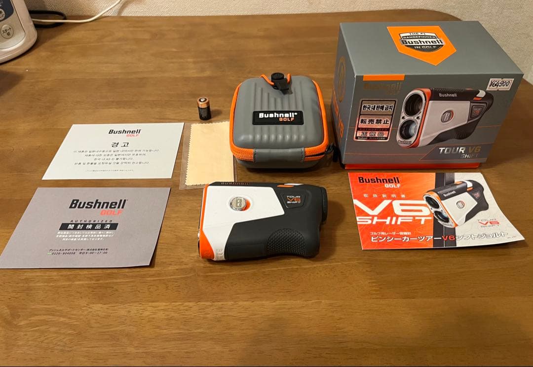 Bushnell Tour V6 Shift ゴルフ用距離計　新品未使用