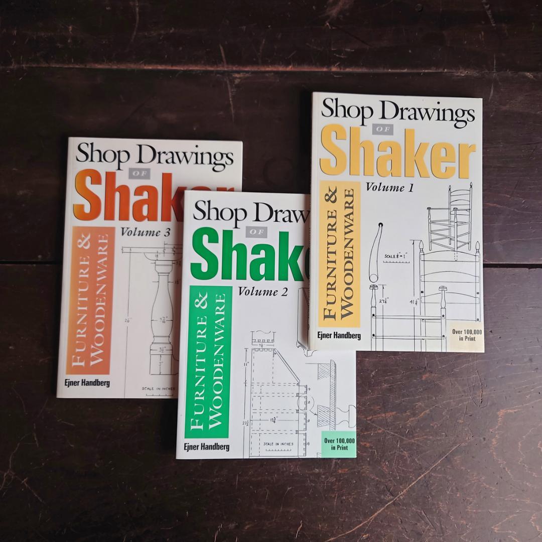 3冊セット　Shop Drawings of Shaker Vol. 1 2 3
