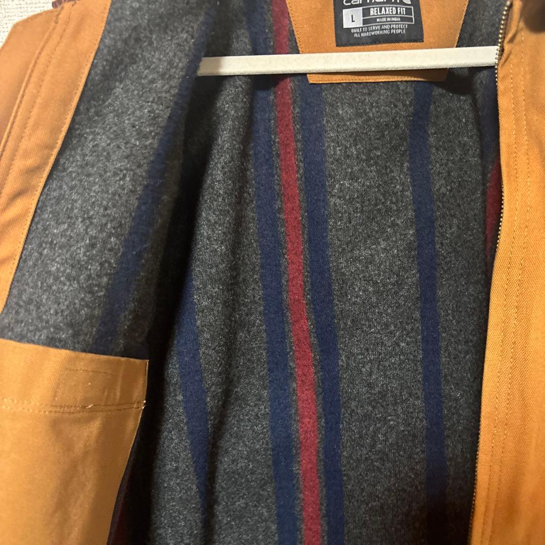 Carhartt ブラウン リラックスフィットジャケット L