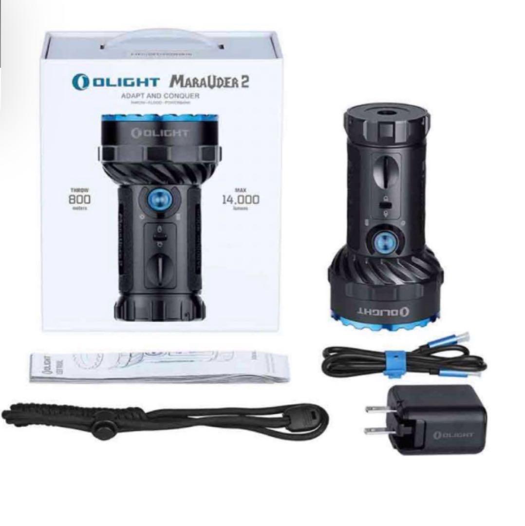 オーライト　OLIGHT Marauder 2 ブラック 14,000ルーメン