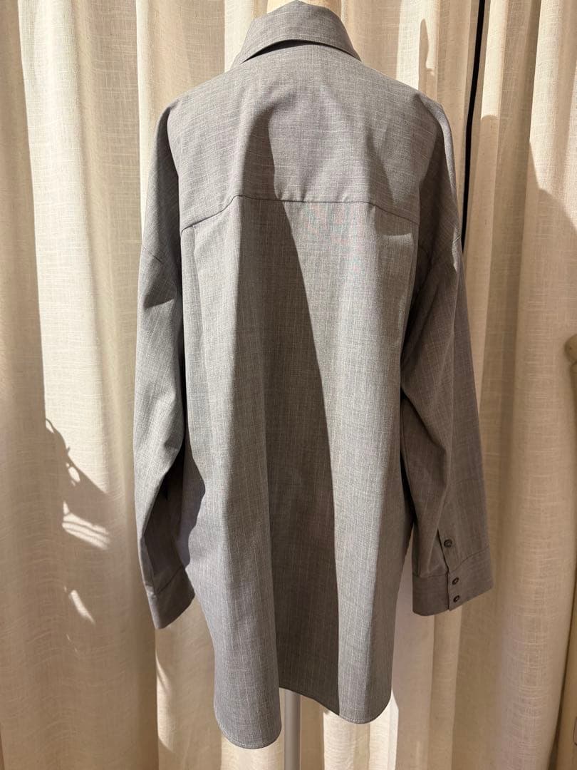 メゾンスペシャル x ZARA ストライプネクタイシャツ