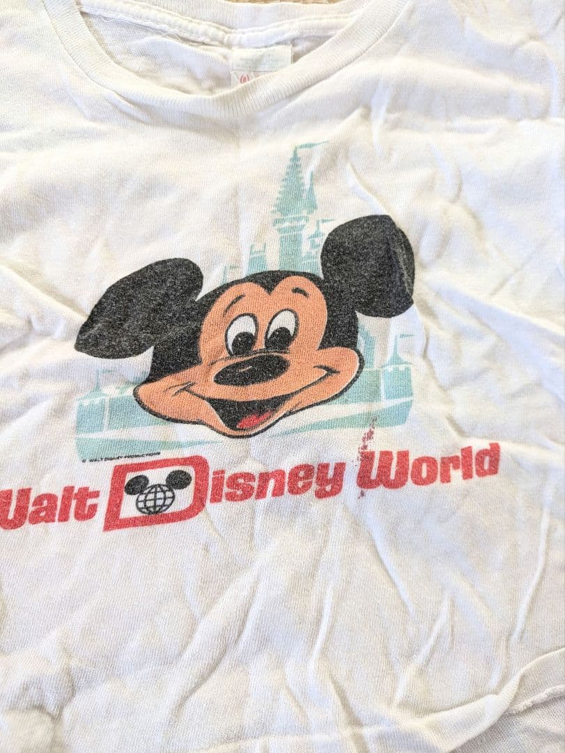 キッズヴィンテージ　ミッキーTシャツ　2Y