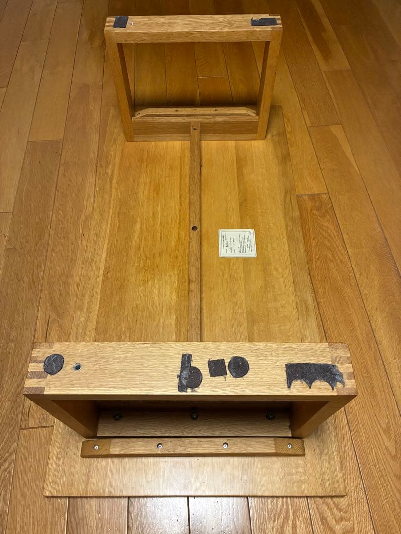 無印良品　オーク材ローテーブル　2005年製 生産終了品