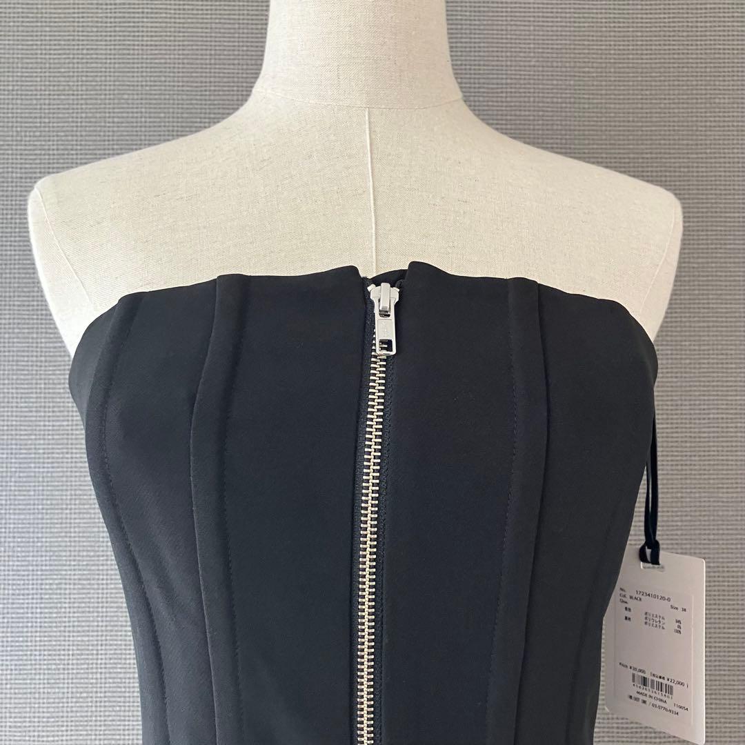 未使用品 美品 JOSE MOON ジップアップ ビスチェ 38