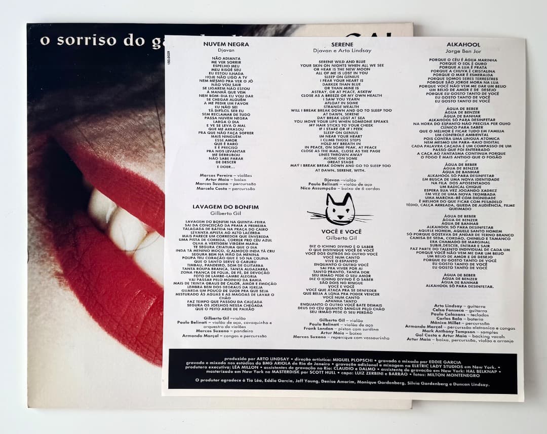 Gal Costa O Sorriso Do Gato De Alice BR盤