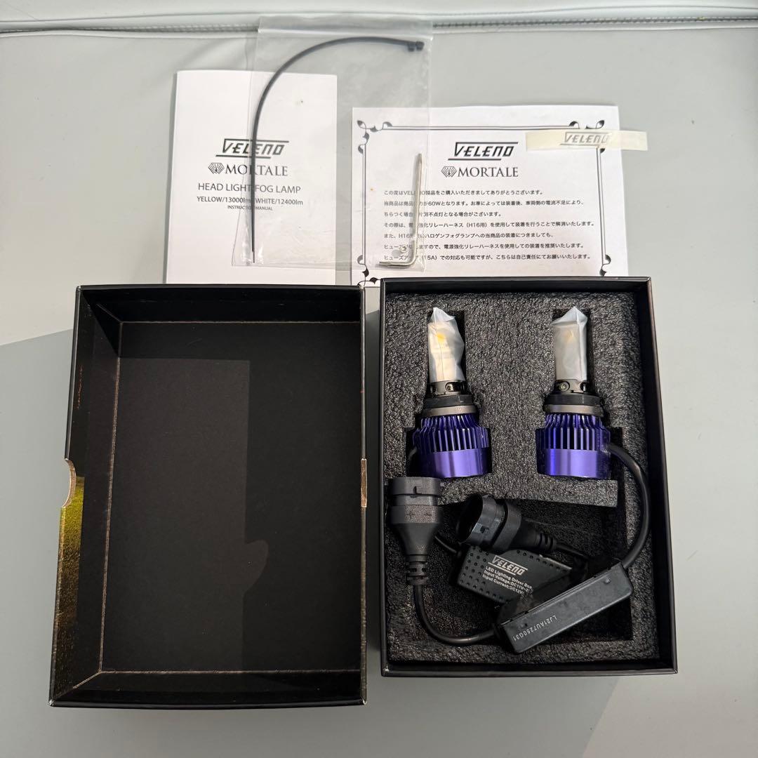 VELENO MORTALE LEDバルブ イエロー　H8/H11/H16