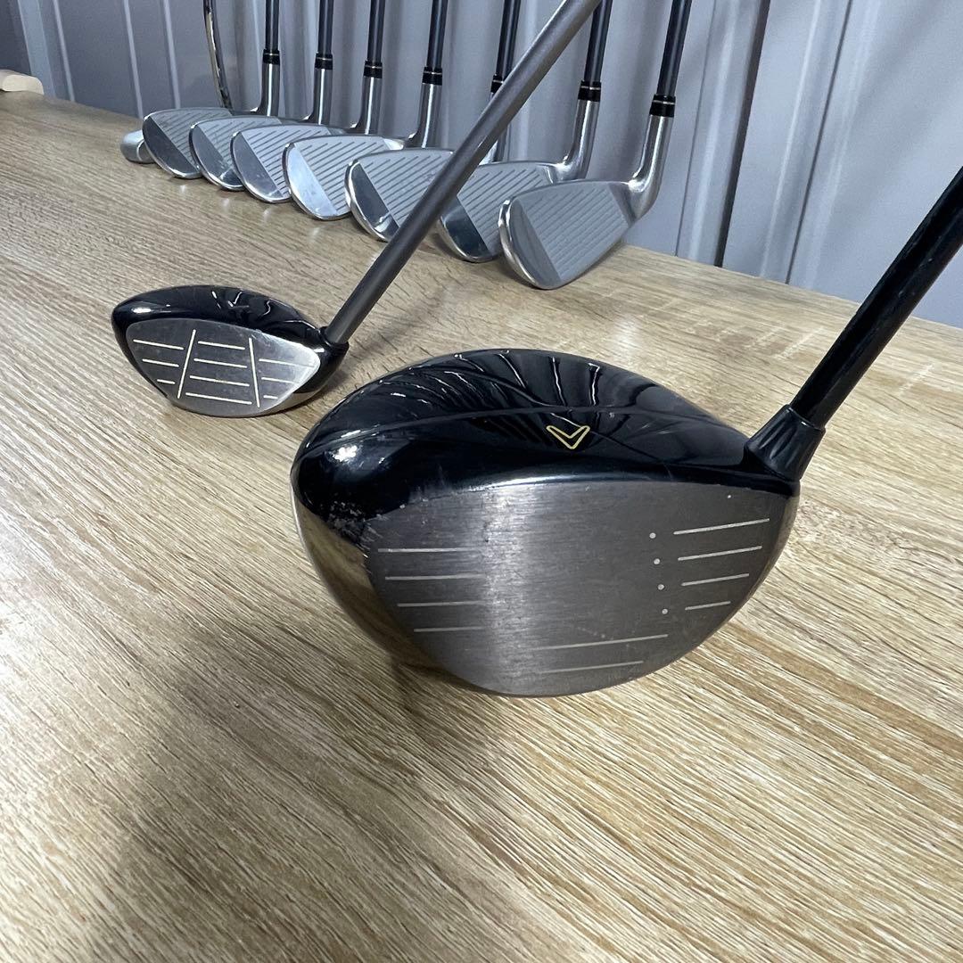Callaway（キャロウェイ）10本ゴルフクラブセット【ゴルフカバー付き】