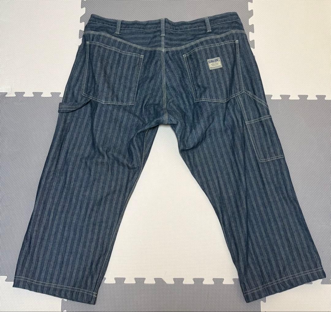 d*4様 【美品】児島ジーンズ ヒッコリーペインターパンツ 42インチ デニム