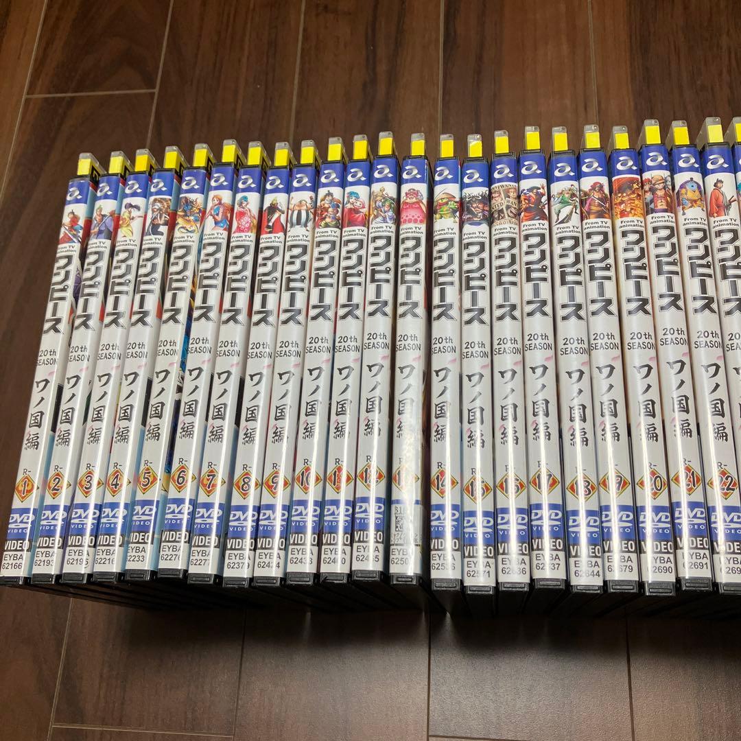 ワンピースDVD ワノ国編 1〜39巻セット