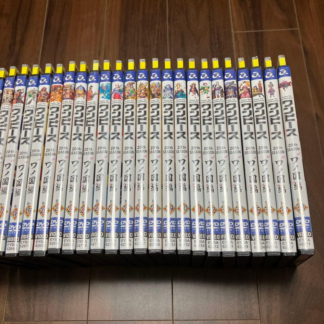 ワンピースDVD ワノ国編 1〜39巻セット