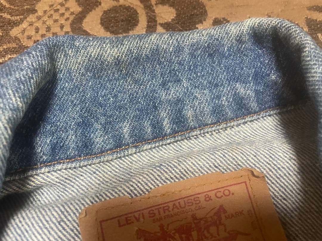 ①リーバイス　70506 0216 デニムジャケット　サイズ42 USA
