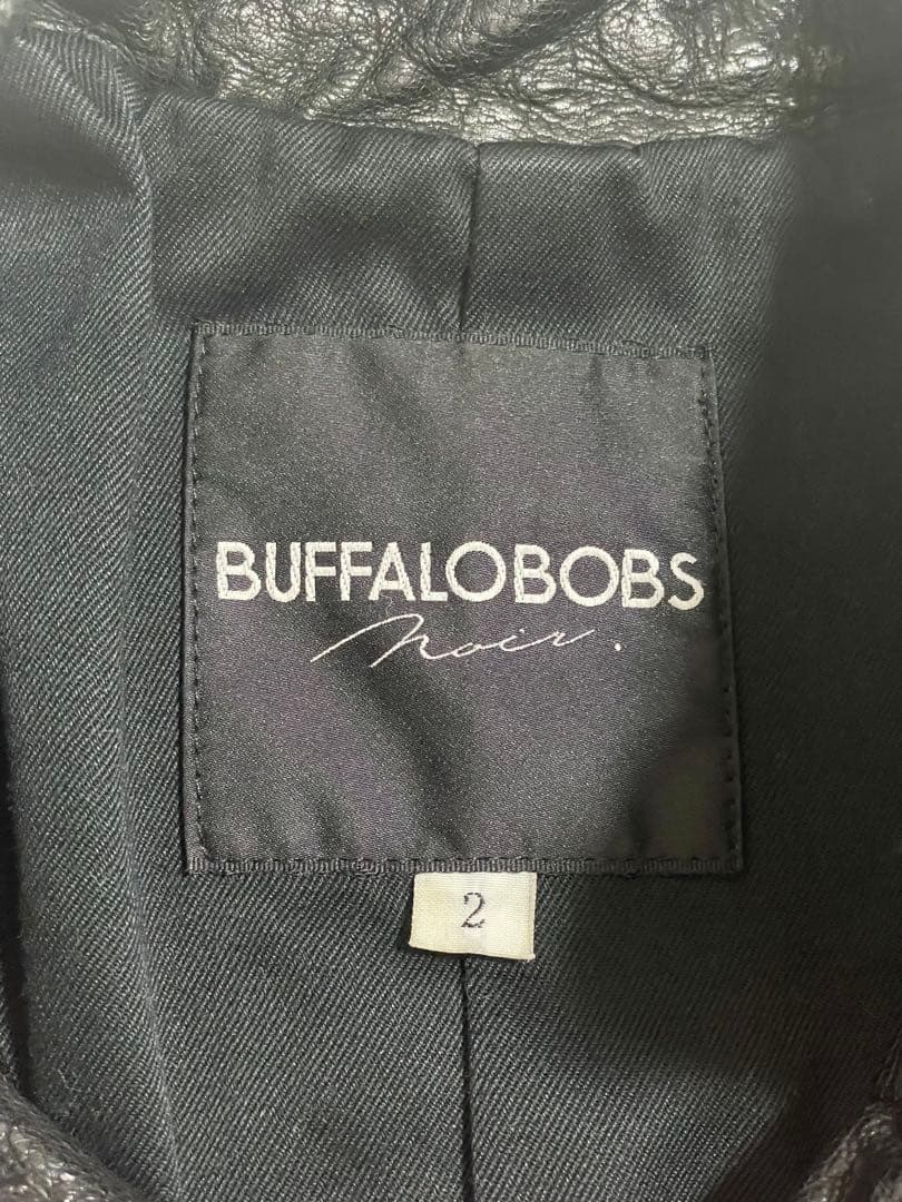 酢*様 Baffalo Bobs gimmick leather jacket