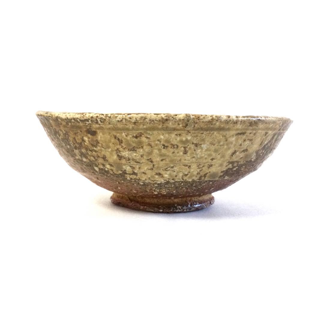 信楽焼 平茶碗 抹茶碗 高橋楽斎作 陶印有 茶道具 供箱付 T198