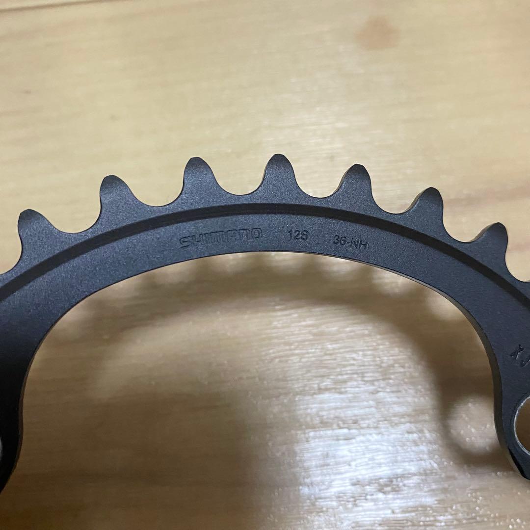 新品 アルテグラ 12S 52-36Tチェーンリング+ボルトセット R8100