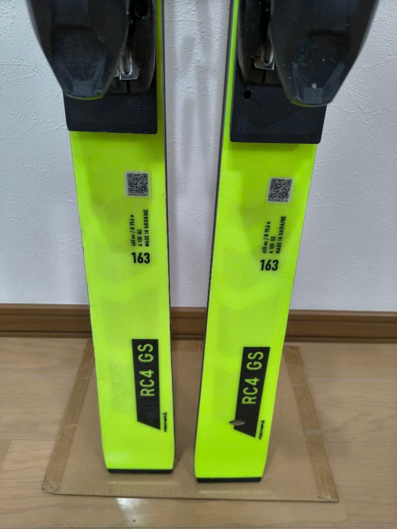 FISCHER RC4 GS163cm　①