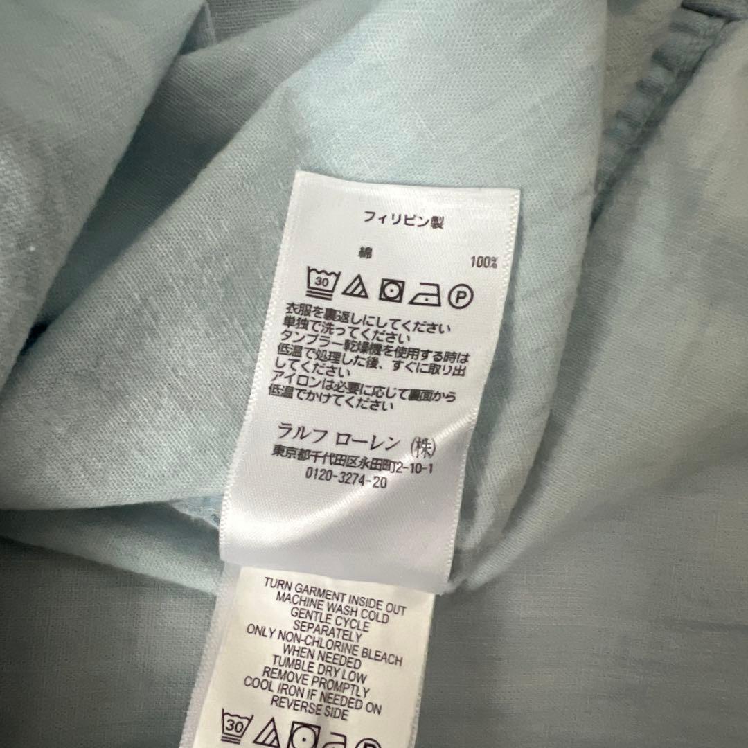 POLO Ralph Lauren　ポロベア　デニムシャツ　シャンブレー　S
