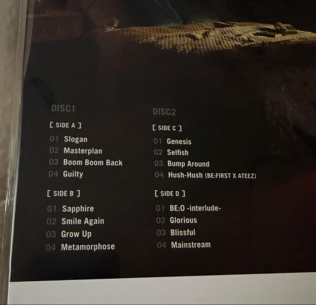 BE:FIRST 2:BE アナログレコード　LP盤