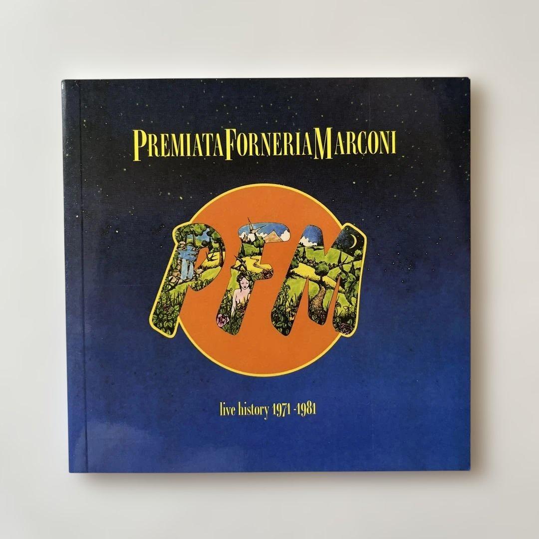 PFM/ライヴ・ヒストリー1971～1981 紙ジャケSHM-CD4枚組ボックス
