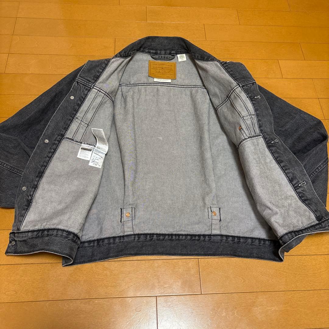 リーバイス TYPE I トラッカージャケット ブラック Sサイズ 最終値下げ