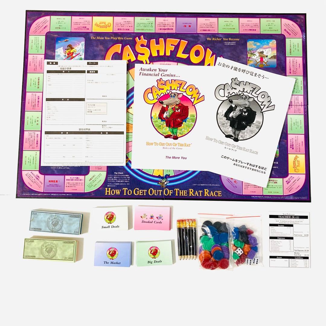 【訳アリ 美品】キャッシュフロー101 ボードゲーム