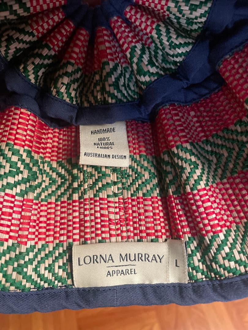 LORNA MURRAY (Ｌ) カプリハット　麦わら帽