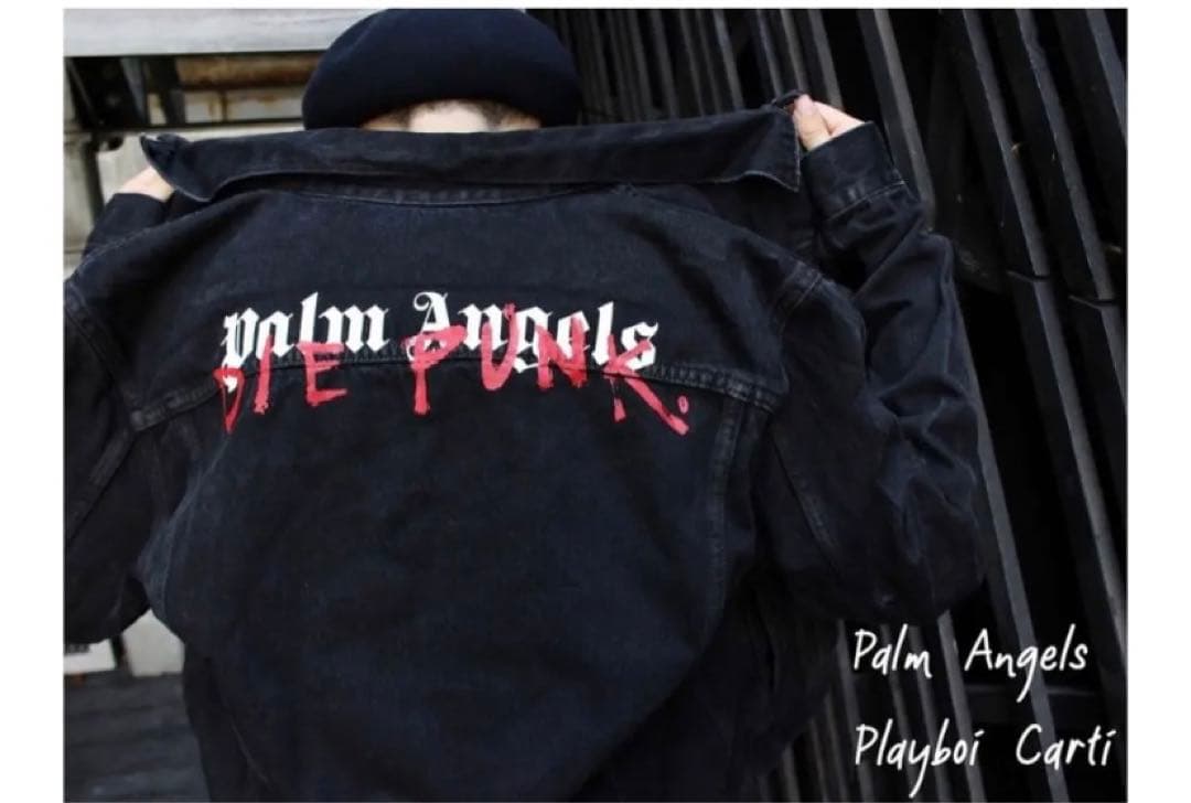あ*ー様 palm angels パームエンジェルス デニムジャケット ジージャ