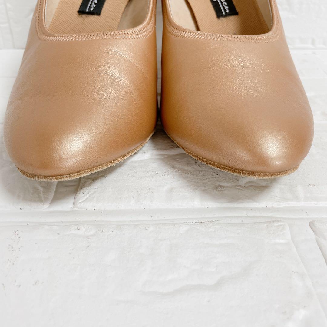 【未使用級】ケントダンス 社交ダンス スタンダード パンプス 23.5 W