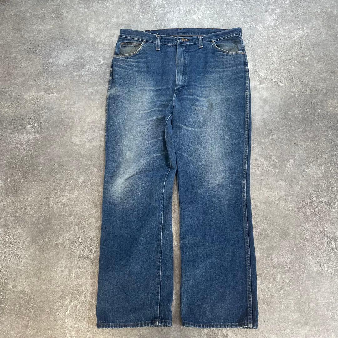 70s USA製 MAVERICK デニムパンツ W40 TALONZIP