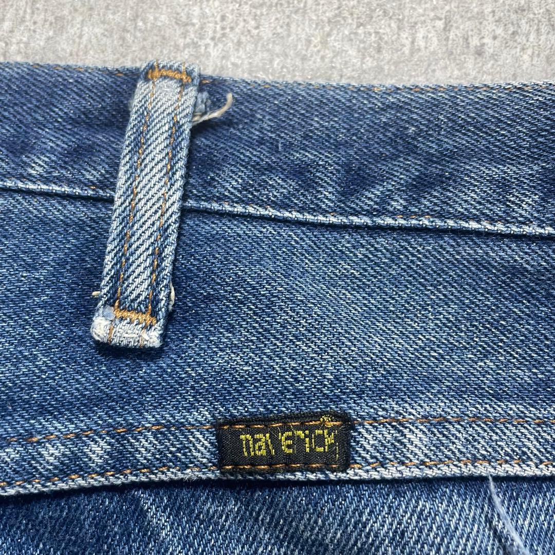70s USA製 MAVERICK デニムパンツ W40 TALONZIP