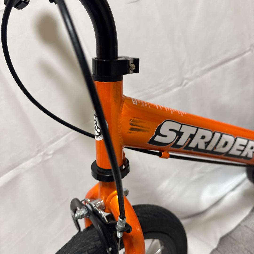 B138 STRIDER ストライダー14X オレンジ ペダル付 スタンド付