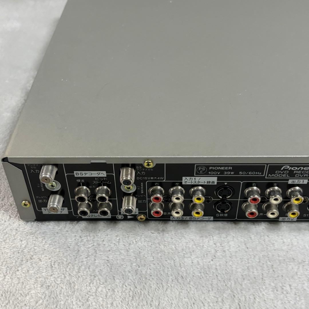【動作品】Pioneer HDD内蔵 DVDレコーダー DVR-510H
