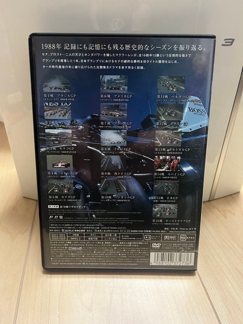 F1 GRAND PRIX 1988 3枚組