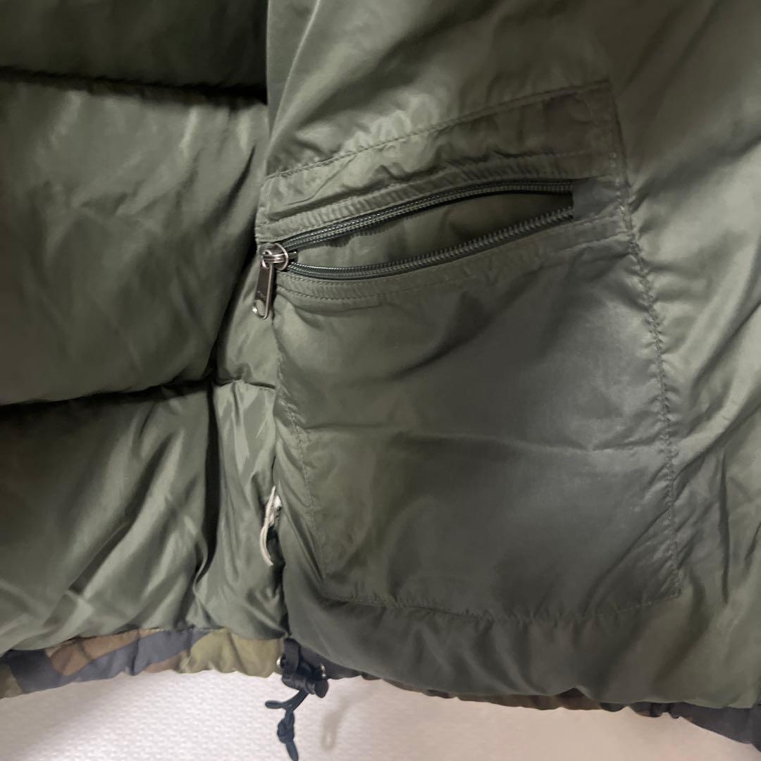 THE NORTH FACE カモフラージュ ダウンベスト迷彩
