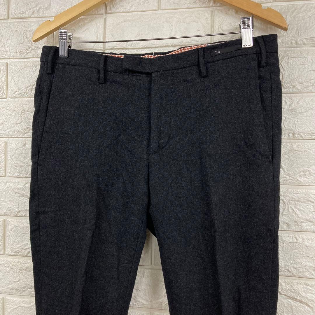 PT01 ピーティーゼロウーノ skinny fit スラックスパンツ