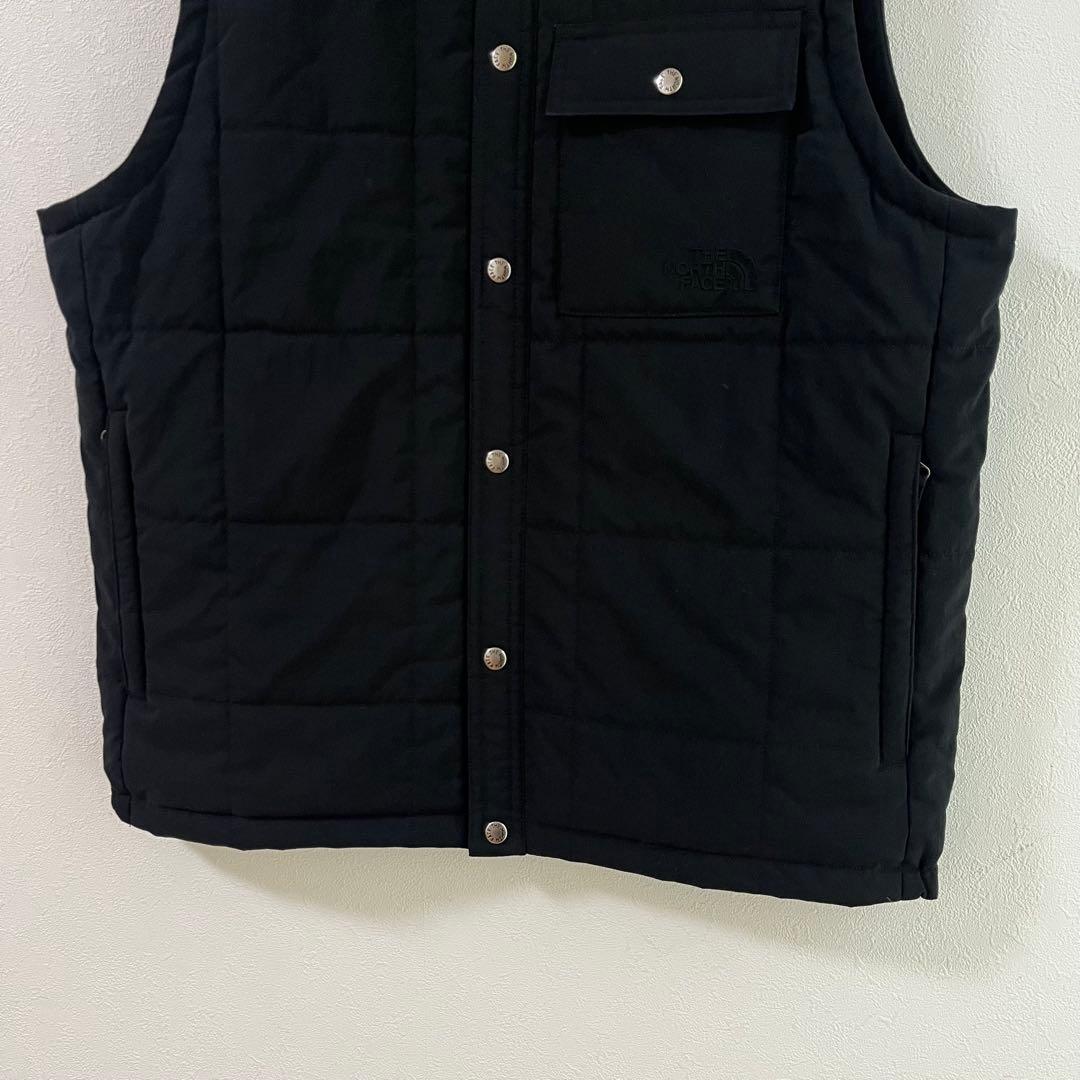 THE NORTHFACE メドウウォームベスト キルティングベスト　黒　Ｍ