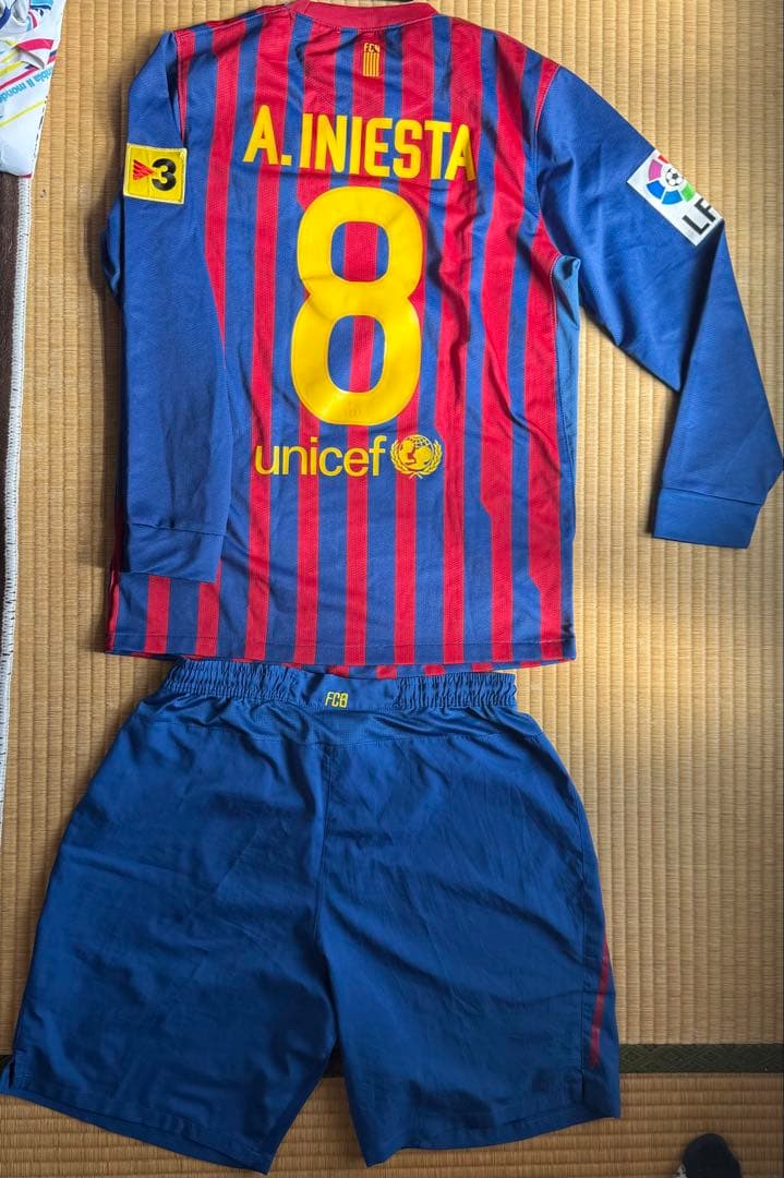 FC Barcelona A. Iniesta 8 長袖ユニフォーム