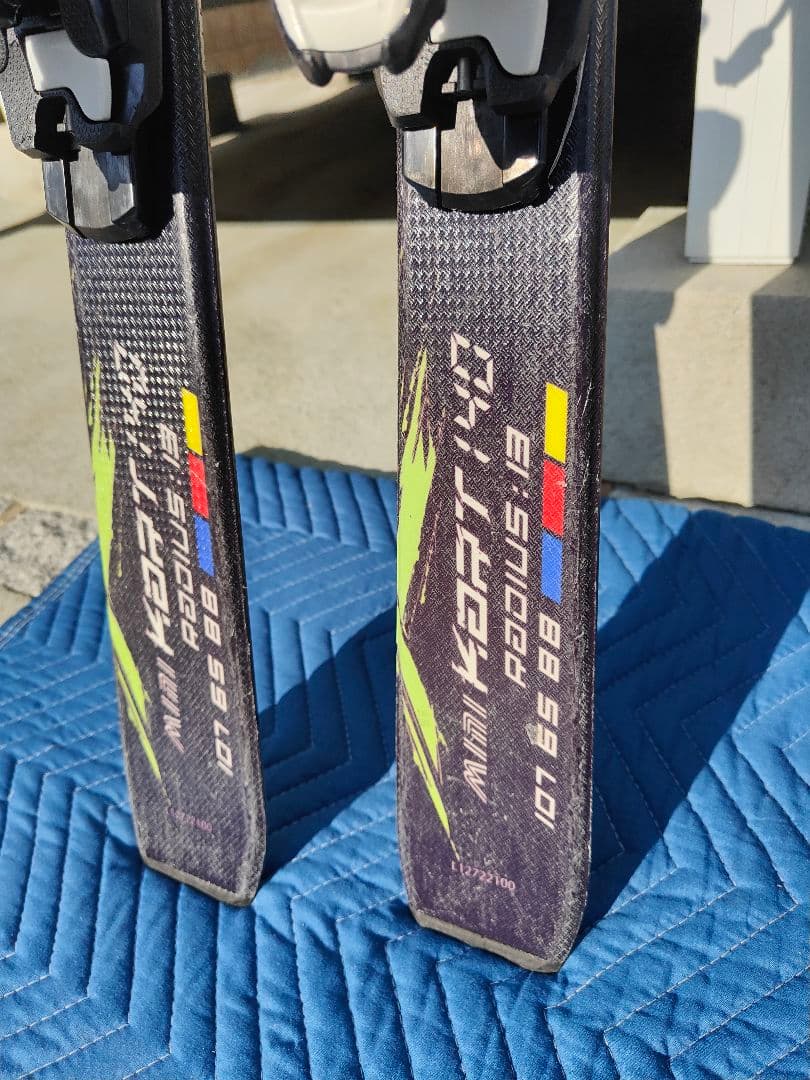 ミッドスキーSALOMON KARTスキー板140cmと 125cmセット売り☆