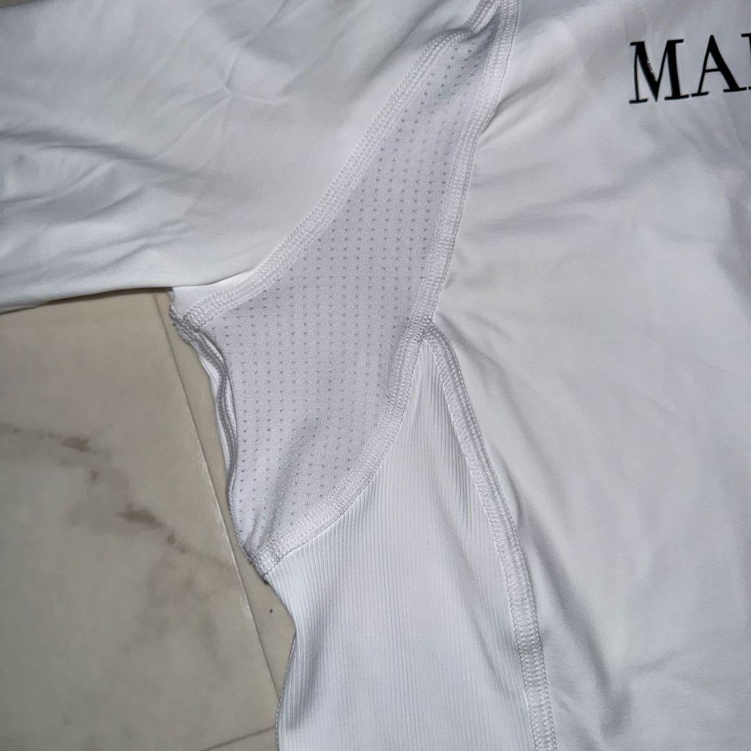 MARK&LONA ホワイト M シャツ