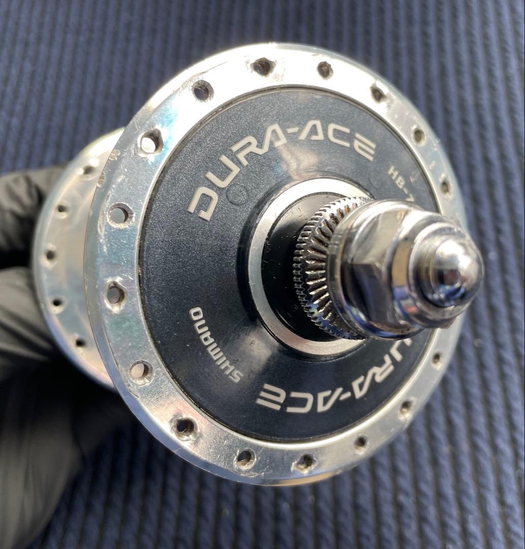 NJS SHIMANO DURAACE 36H フロントハブ　競輪　ピスト