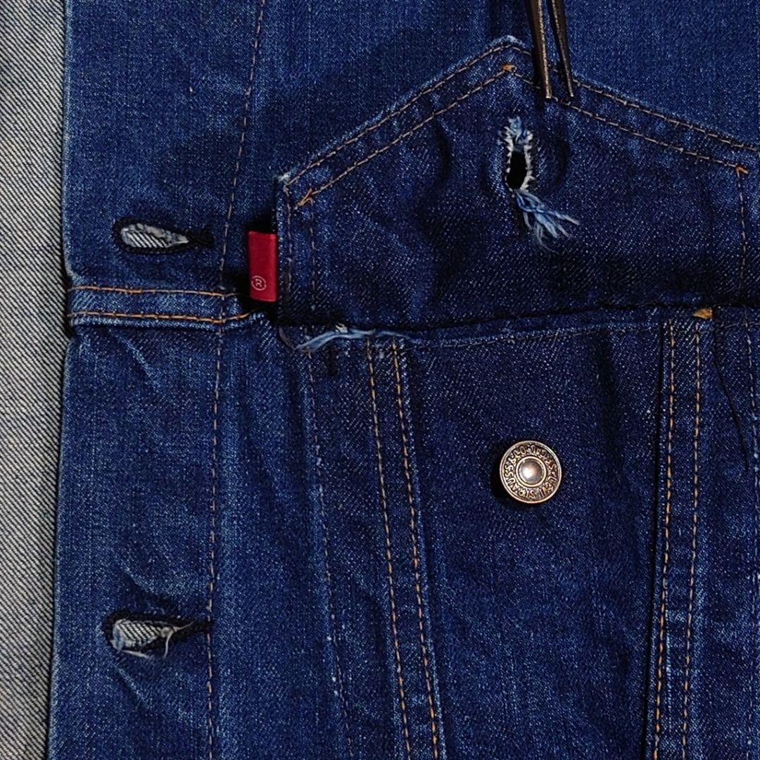 70s Levi's 70505 デニムジャケット 濃紺 42