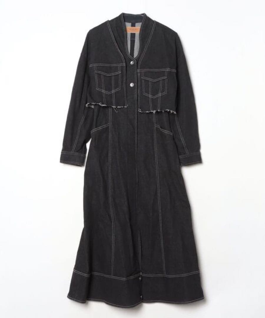 【限定値下げ】AMERI UND 3WAY DENIM DRESS ブラック S