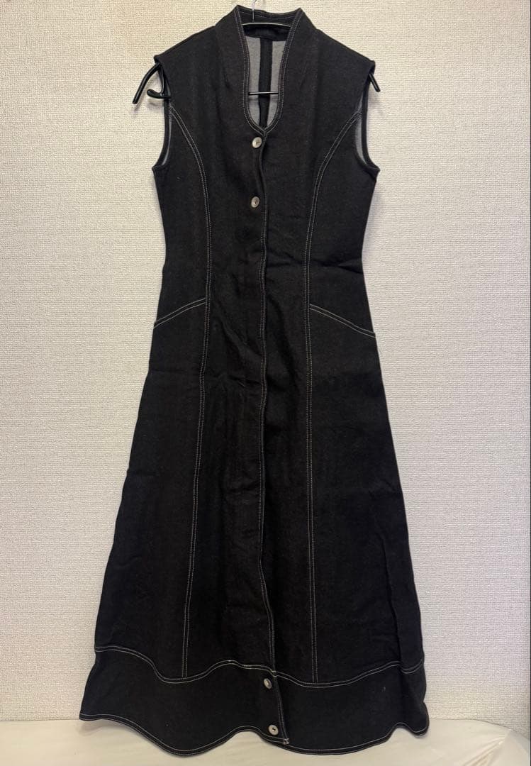 【限定値下げ】AMERI UND 3WAY DENIM DRESS ブラック S